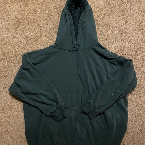 American Eagle Outfitters Tops - Green oversized AE hoodie